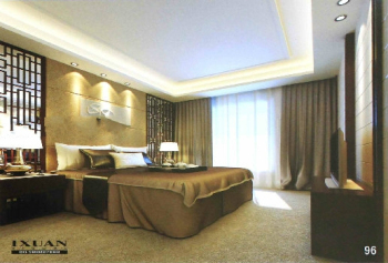 The hollow decorative top classical bedroom model