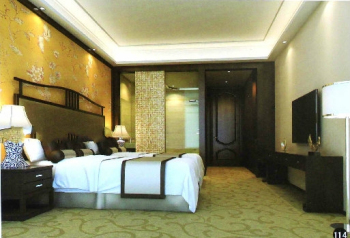 The hollow decorative top classical bedroom model