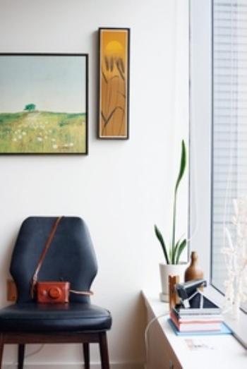 Modern leisure corner of the room