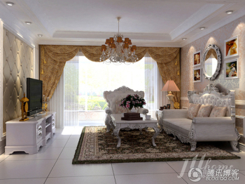 Royal elegant living room
