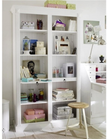 White comfortable interior design