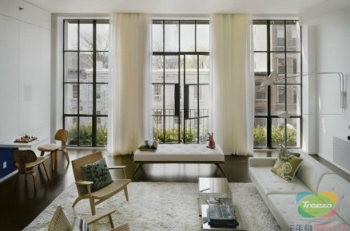 Modern open residential interior design-1