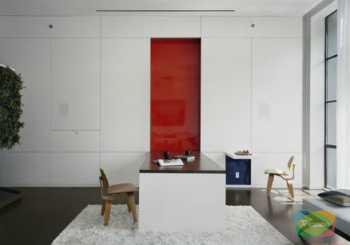 Modern open residential interior design-1