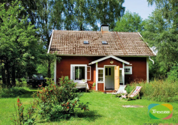 Wooden cabin interior design-1