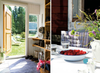 Wooden cabin interior design-1