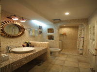 Tenderness Mediterranean bathroom