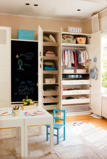 Modern minimalist art wardrobe
