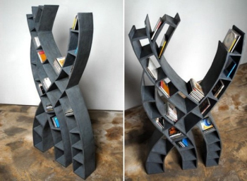 Creative bookshelf design