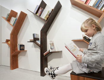 Creative bookshelf design