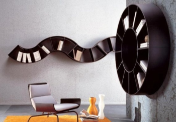 Creative bookshelf design