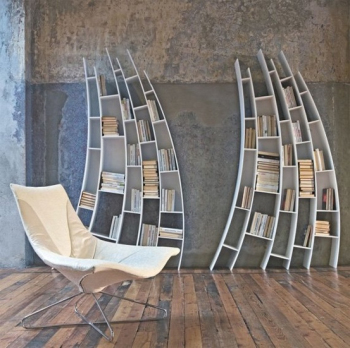 Creative bookshelf design