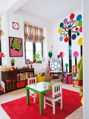 Colorful playful small house