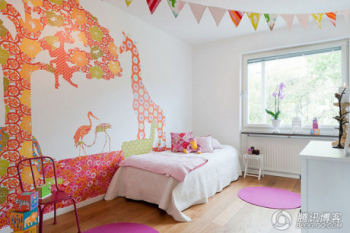 Colorful playful small house