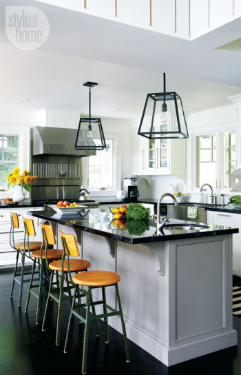 Simple home furnishing kitchen