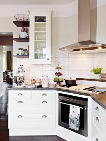 Simple home furnishing kitchen