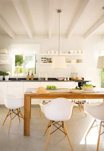 Simple home furnishing kitchen