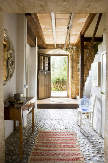 Vintage wooden door