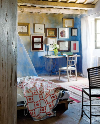 Art corner of the room