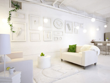 White office space