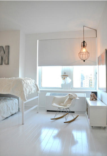 Bedroom white small world 