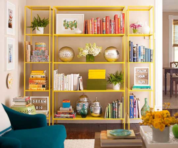 The creative fashionable modern bookshelf