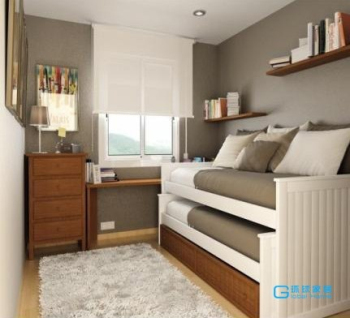 Small space bedroom design