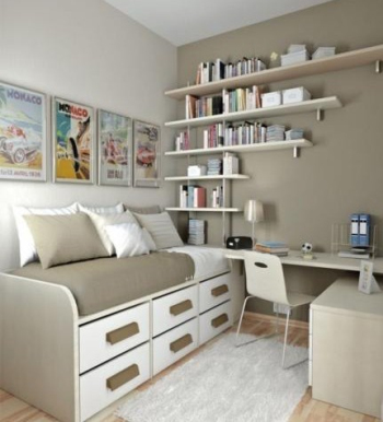 Small space bedroom design