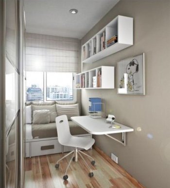 Small space bedroom design