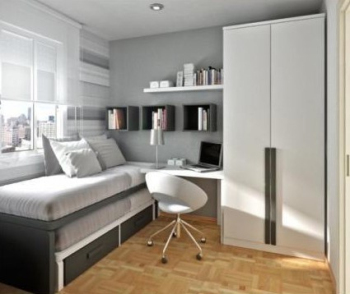Small space bedroom design