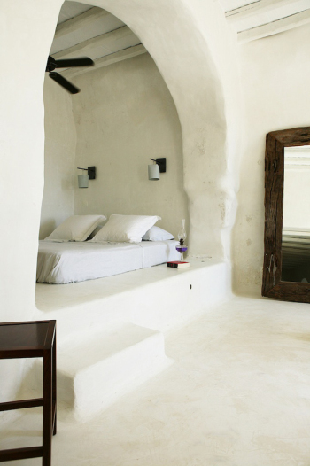 Arty bedroom