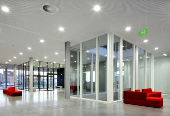 Modern white building