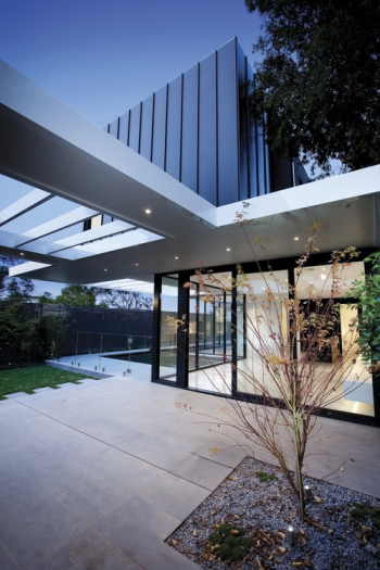 Modern villa with pool