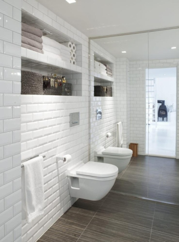Luxurious and stylish bathroom