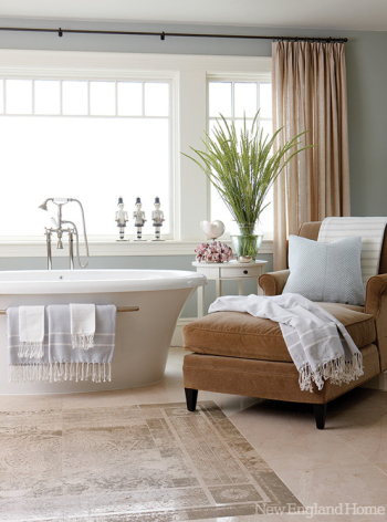 Luxurious and stylish bathroom