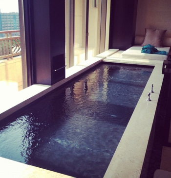 Small home pool