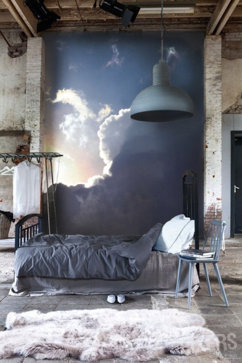 Oil painting decorated bedrooms