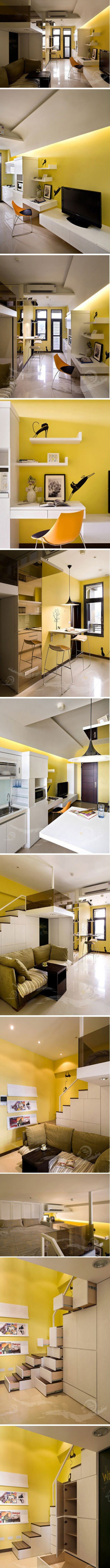 Yellow vitality home design