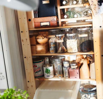 Multilayer rational use of cupboard space
