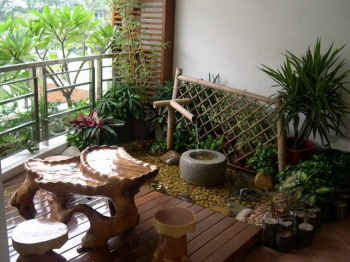Balcony terrace to enjoy
