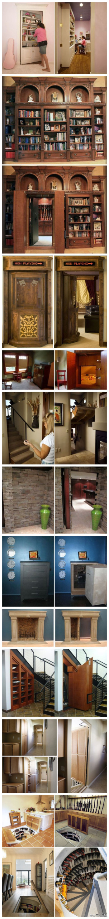 Cool and fun hidden door