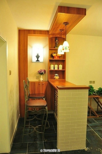 Exotic home bar design