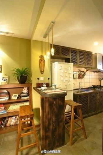 Exotic home bar design