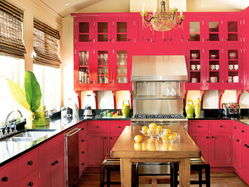 Two styles of home kitchen