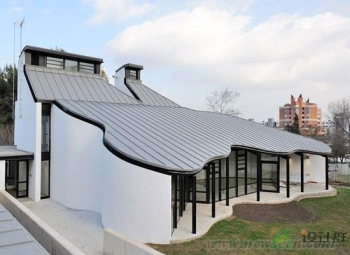 Combination of retro and modern Chinese architecture