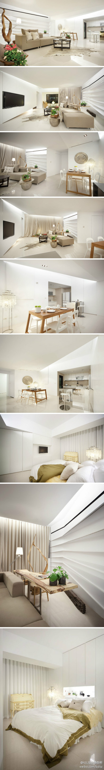 Based in pure white household design