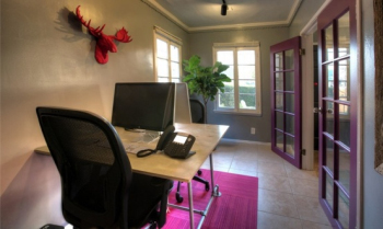 Small bungalow area office