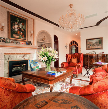 European-style villa home improvement