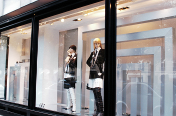 Paris Walking Street window display