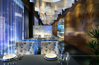 Modern brilliant restaurant