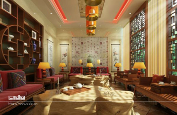 Modern brilliant restaurant